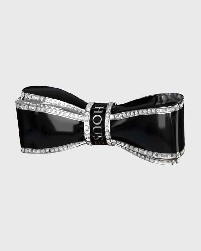 Bow Lipstick Case, Black